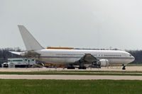 N768VA @ KILN - One of the three former Vision Air birds, now in storage at KILN, most likely awaiting conversion to freighter, probably for either ABX Air or ATI. - by Daniel L. Berek