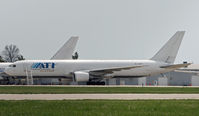 N316CM @ KILN - This former Qantas bird was converted to a freighter by IAI in Tel Aviv and has been leased to ATI Air Transport International. - by Daniel L. Berek