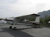 N3683C @ SZP - 1954 Cessna 180, Continental O-470-A 225 Hp - by Doug Robertson