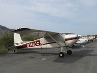 N3683C @ SZP - 1954 Cessna 180, Continental O-470-A 225 Hp, second year of production, would not be called a SKYWAGON until 1969 model year - by Doug Robertson