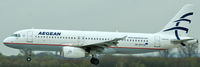 SX-DVY @ EDDL - Aegean, on finals at Düsseldorf Int´l (EDDL) - by A. Gendorf