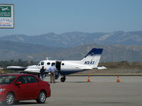 N3KX @ OXR - 1971 Cessna 414, two Continental TSIO-520-J 310 Hp each turbocharged engines, tip tanks, pressurized, 6-8 seats - by Doug Robertson