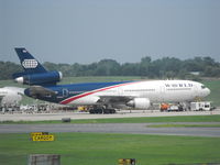 N138WA @ KBWI - World DC10 - by Airtrainbus