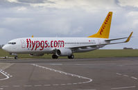 TC-IZC @ EGSH - Being towed to stand after spray.