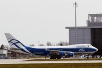 VP-BIG @ EDDP - Push out ceremony after maintenance works on a big bird.... - by Holger Zengler