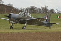 G-KAPW @ EGTH - G-KAPW (XF603), 1955 Percival P-56 Provost T.1, c/n: PAC/56/311 at Old Warden