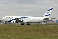 4X-EAP @ EGGW - El Al 1990 Boeing 767-3Y0, c/n: 24953 at Luton - by Terry Fletcher