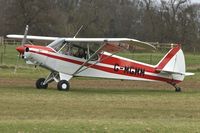 G-MGMM @ EGTH - 1979 Piper PA-18-150, c/n: 18-7909189 at Old Warden