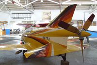 N325A - Bede (N G Alumbaugh) BD-5B at the Oakland Aviation Museum, Oakland CA