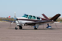 N8555M @ KCGZ - Beech S35 - by Roland Bergmann-Spotterteam Graz