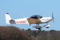 G-CGVZ @ X3CX - About to land. - by Graham Reeve