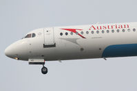 OE-LVD @ LOWW - Austrian Fokker 100 - by Thomas Ranner