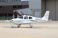 N383JT @ TIP - Across from the Octave Chanute Aviation Center