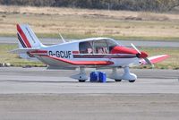 G-GCUF @ EGFH - Visiting Robin Chevalier. - by Roger Winser