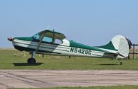 N5428C @ EGSV - Parked at Old Buckenham. - by Graham Reeve