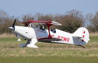 G-BZWV @ EGSV - Just landed. - by Graham Reeve