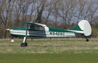 N5428C @ EGSV - Just becoming airbourne. - by Graham Reeve