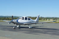 N787EF @ CCR - Visitor - by Bill Larkins
