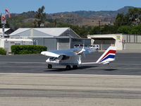 N749JH @ SZP - 2008 Caston/Caston Earthstar ODYSSEY, HKS 700E 2 cylinder 4 stroke 60 Hp pusher prop,  Ultralight, Experimental registered, landing roll Rwy 22 - by Doug Robertson