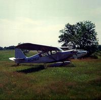 N5216X - Asbury Park Airport around 1972/73 - by Chuck Maire