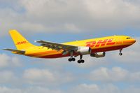 D-AEAK @ EHAM - Ex JAL A300-600 now converted to freighter for DHL - by FerryPNL