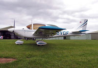 G-BVGF @ X5FB - Europa at Fishburn Airfield, June 2004. - by Malcolm Clarke