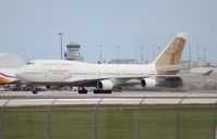N263SG @ MIA - Atlas Air revised c/s 747-400 - by Florida Metal