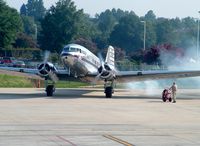 N23841 @ KCLT - Delta DC-3 - by Airtrainbus
