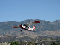 N1603G @ SZP - 1968 Champion 7ECA CITABRIA, Lycoming O-235 115 Hp, another takeoff climb Rwy 22 - by Doug Robertson