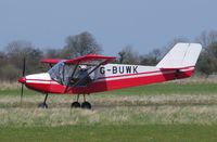 G-BUWK @ EGSV - Just landed. - by Graham Reeve