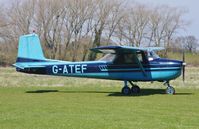 G-ATEF @ EGSV - Just landed. - by Graham Reeve