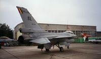 FA-124 @ EBBL - F-16A.Tailcode BL.31 Squadron.Tigers. - by Robert Roggeman
