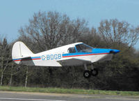 G-BDGB @ EGSV - Visiting aircaft