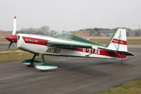 G-XTRA @ EGBR - Extra EA-230 at The Real Aeroplane Club's Spring Fly-In, Breighton Airfield, April 2013. - by Malcolm Clarke