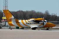 SP-KPY @ ESSA - Let L-410 parked on the platform of Stockholm Arlanda airport, Sweden. - by Henk van Capelle