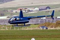 G-CCZG @ EGKA - Robinson R-44 Clipper II [10474C] Shoreham~G 10/04/2007