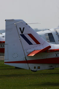 G-GGRR @ EGBP - wearing its former Northumbrian UAS markings - by Chris Hall
