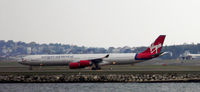 UNKNOWN @ KBOS - Virgin Airlines A-340 Logan - by Rhonda Barker