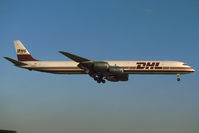 N807DH @ KMIA - DHL DC8-72 - by Andy Graf - VAP