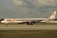 N29UA @ KMIA - Fine Air DC8-61 - by Andy Graf - VAP