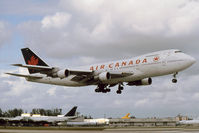 C-GAGB @ KMIA - Air Canada 747-200 - by Andy Graf - VAP