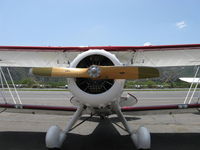 N369BP @ SZP - 1987 Classic Aircraft WACO YMF, Jacobs R755B 275 Hp radial, big Sensenich two-blade wood prop - by Doug Robertson