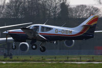 G-OIBM @ EGBP - visitor to the Rockwell Commander fly-in at Kemble - by Chris Hall