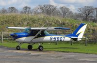 G-BBDT @ EGSV - Visiting aircraft