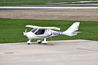 N243CT @ KIOW - Seen from the terminal observation deck