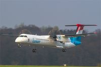 LX-LGH @ EDDR - De Havilland Canada DHC-8-402Q Dash 8 - by Jerzy Maciaszek
