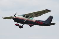 G-BJGY @ EGSV - Just airbourne from Old Buckenham. - by Graham Reeve