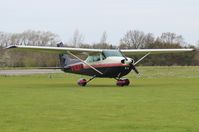 G-BJGY @ EGSV - Just landed. - by Graham Reeve