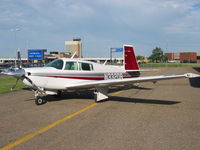 N332DB @ KCAK - Sitting on old taxi-way at Akron-Canton Airport - by Fulton Flying Club