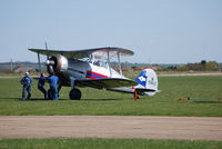 G-GLAD @ DUXF - prep for 1st flight - by i j harris